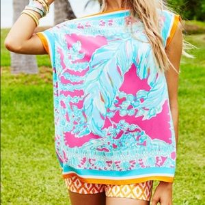 Lilly Pulitzer caftan top